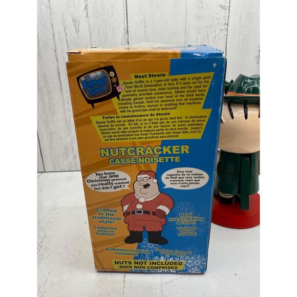 Nutcracker Stewie Griffin Kurt Adler 2007 Family Guy Christmas Collectible Box - Picture 6 of 10